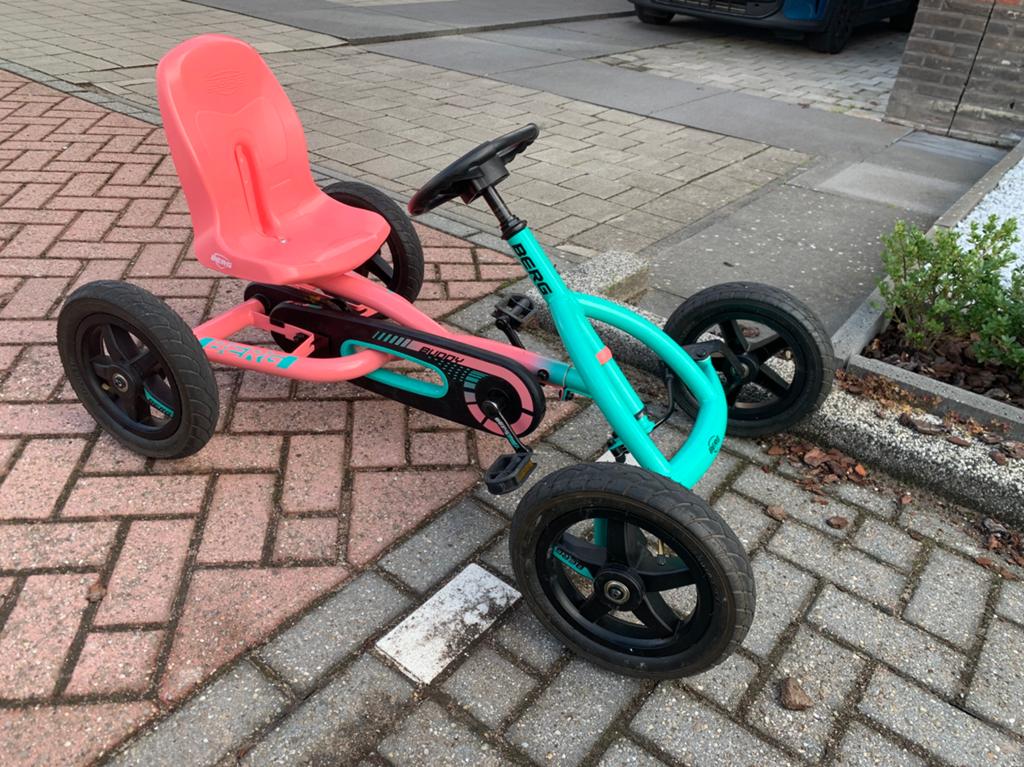 Zo goed als nieuwe Berg buddy Lua skelter voor meisjes va 3j, Ophalen, Zo goed als nieuw, Berg