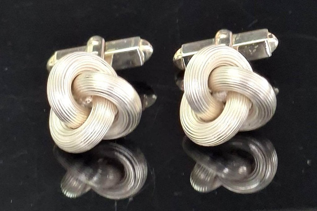 Prachtige Massief Zilver Wolmerk Manchetknopen België, Ophalen of Verzenden, Zilver, Manchetknopen