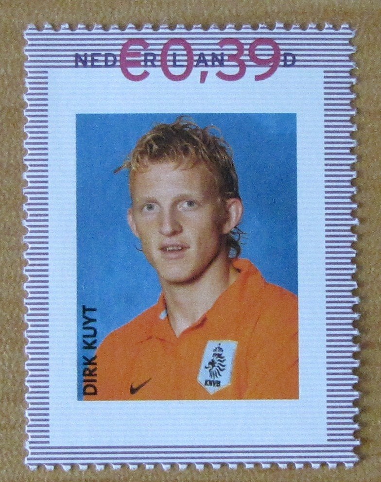 Nederland 2420 zegel 1 x €0,39 Dick Kuyt., Verzenden, Postfris