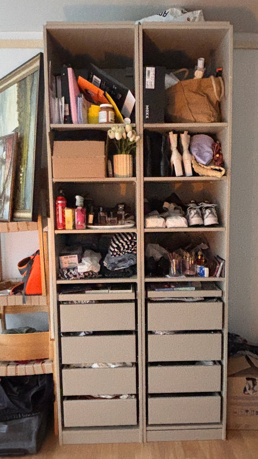 IKEA PAX KASTEN 2x BEIGE HALF JAAR OUD, Huis en Inrichting, Ophalen, 50 tot 100 cm, Zo goed als nieuw, Minder dan 100 cm