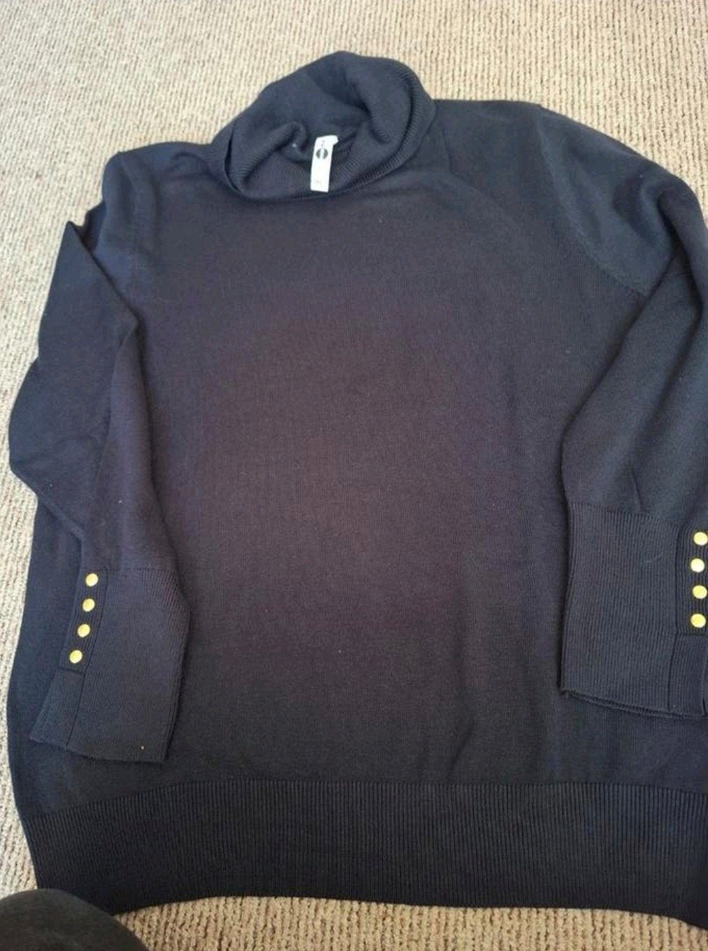 Everme Coltrui Donkerblauw met Gouden Knopen Mouwen XL, Zwart, Maat 46/48 (XL) of groter, Ophalen of Verzenden, Zo goed als nieuw