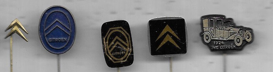 CITROEN AUTO SPELDEN VERSCHILLENDE, Ophalen of Verzenden, Gebruikt, Transport, Speldje of Pin