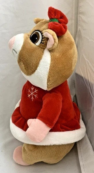 Albert Heijn AH Kerstmeisje Hamster Knuffel Pluche Kerstmis, Coolsingel 104, 3011 AG Rotterdam, Netherlands, Hamster, Zo goed als nieuw