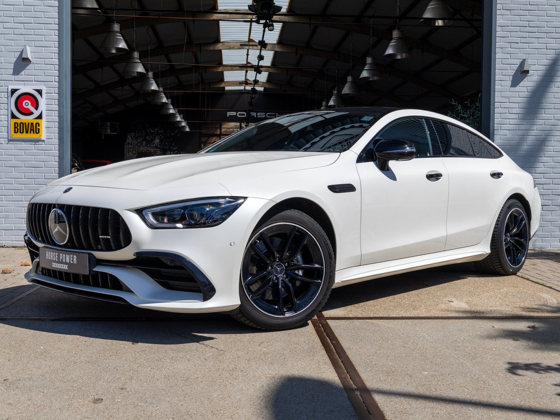Mercedes-Benz AMG GT 4-Door Coupe AMG 43 4MATIC+ Premium Plu, Automaat, Gebruikt, 4 stoelen, Wit