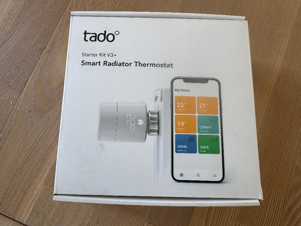 tado Starterkit V3+ (nieuw in ongeopende verpakking), Ophalen of Verzenden, Slimme thermostaat, Nieuw