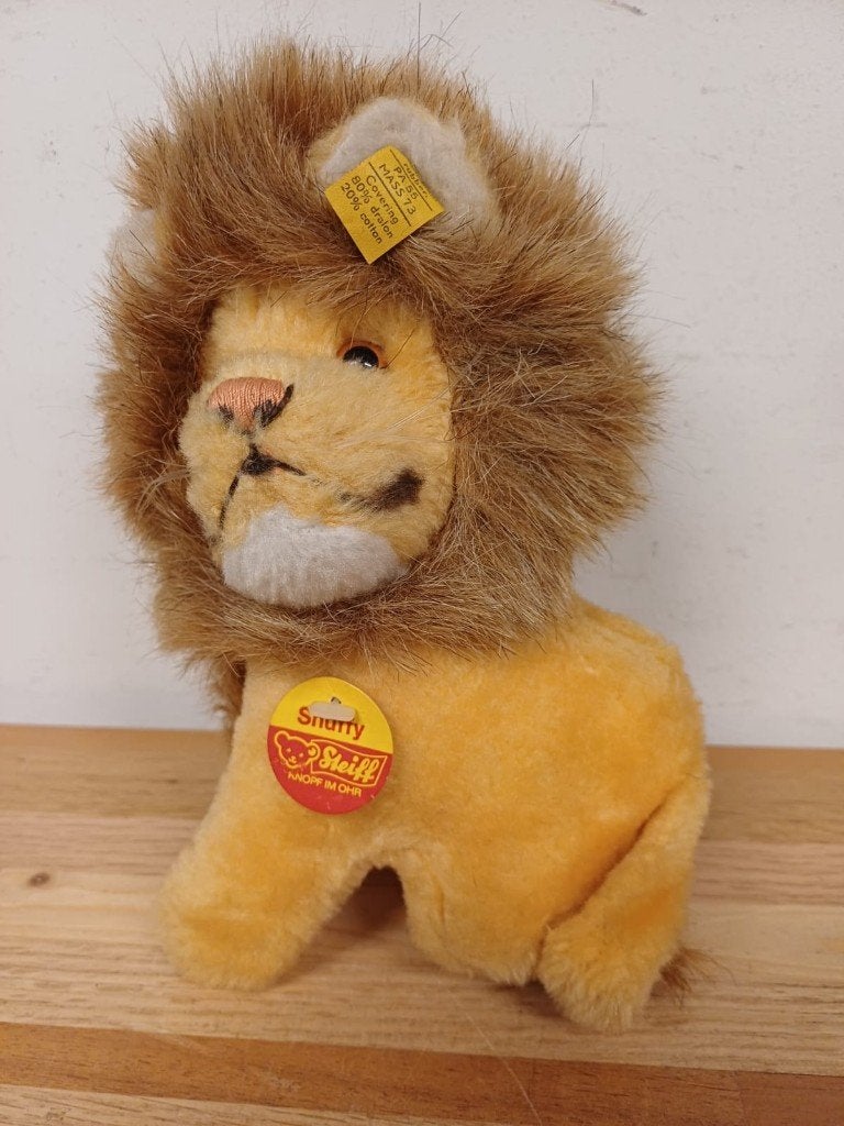 Snuffy Steiff leeuw 3518/18, Antiek en Kunst, Ophalen of Verzenden