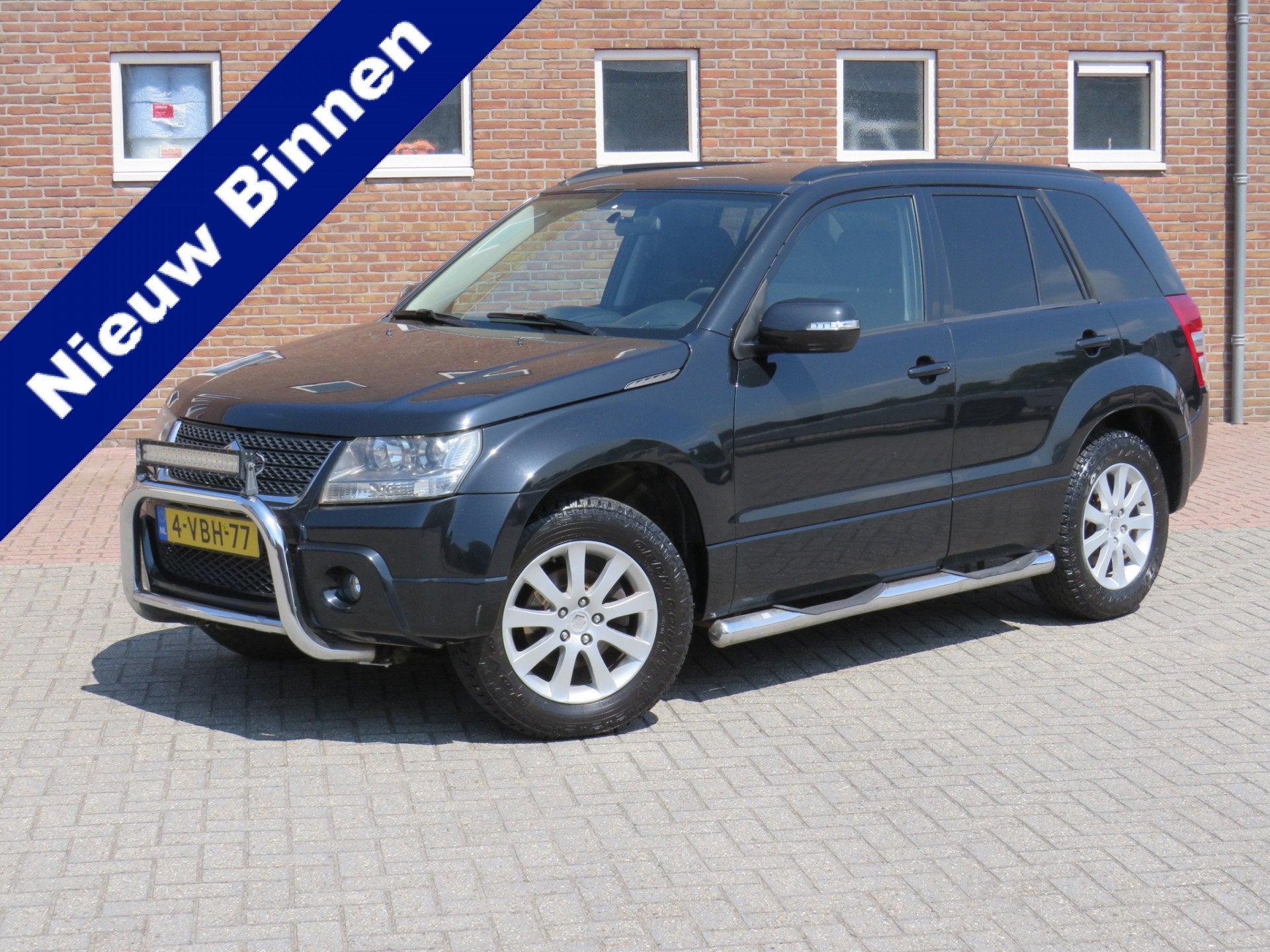 Suzuki Grand Vitara 1.9 Exclusive VAN 4x4 Grijs Kenteken * T, Auto's, 13 km/l, Gebruikt, 4 cilinders, Zwart