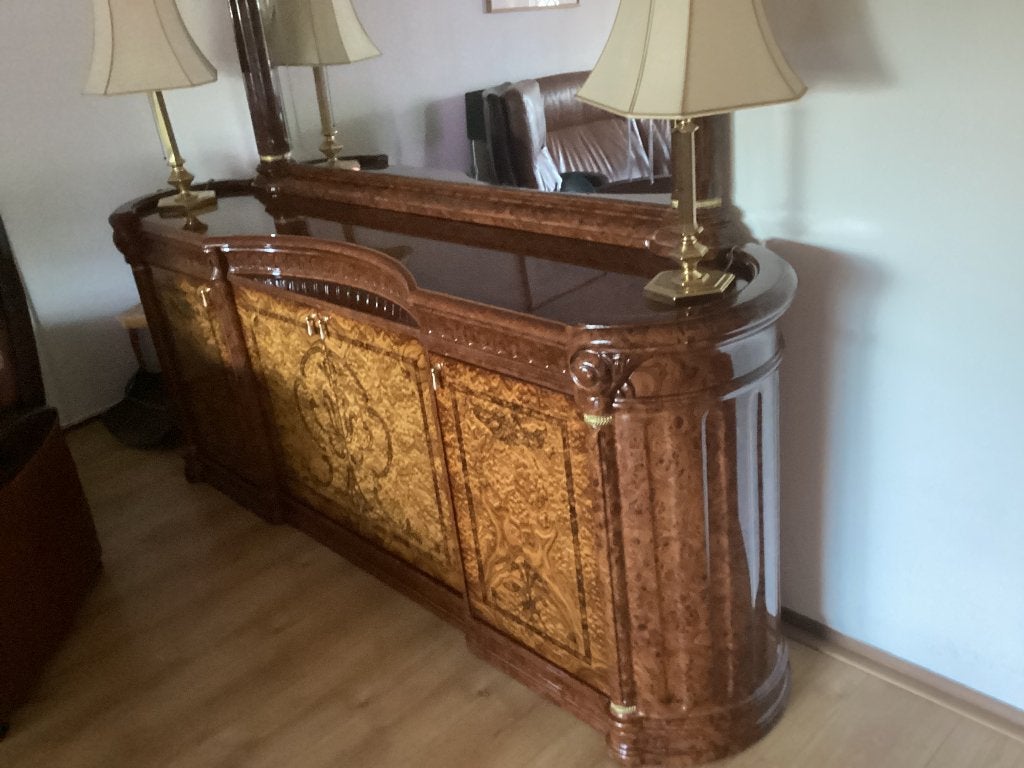 Meubels Italiaans noten, Ophalen, Italiaans noten, 100 tot 150 cm, Zo goed als nieuw
