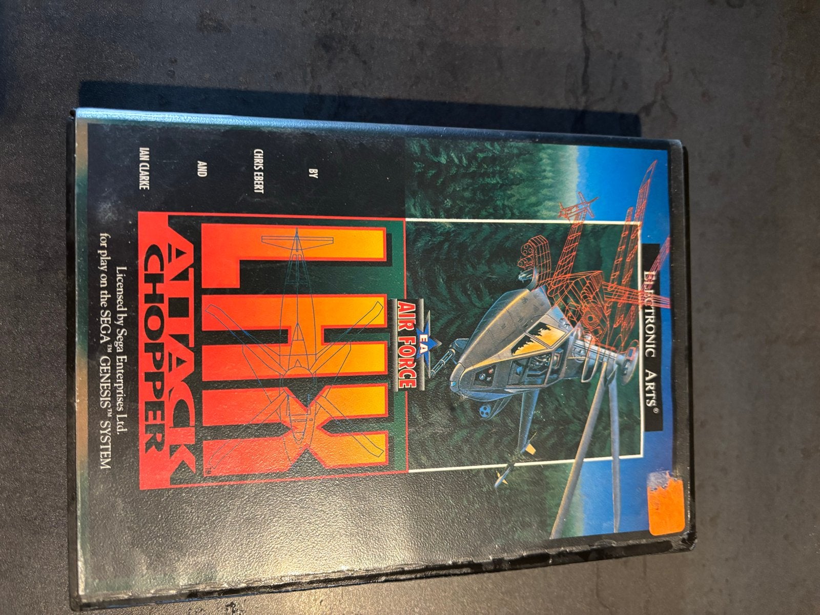LHX Attack Chopper Sega Mega Drive (Genesis) Game, Spelcomputers en Games, Gebruikt, 1 speler, Ophalen of Verzenden, Mega Drive