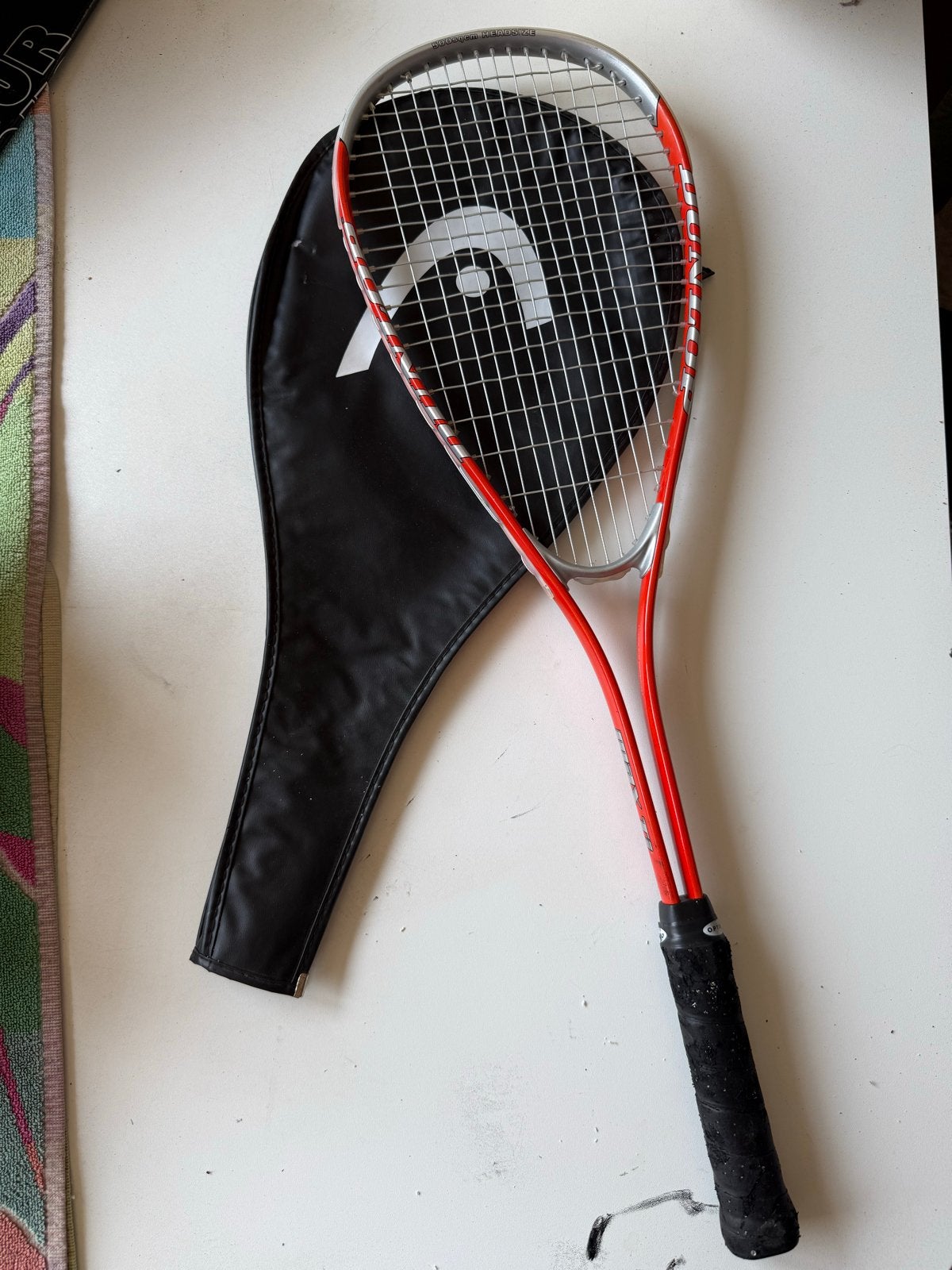 Squashrackets: Head en Dunlop met hoes, Sport en Fitness, Tennis, Ophalen, Gebruikt, Racket, Dunlop