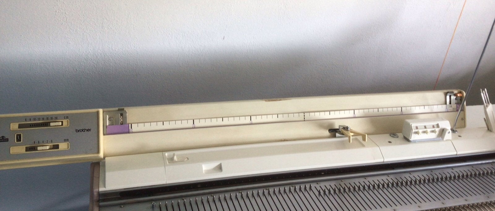 Brother Breigeleider KL-116 Compleet met handleiding, Hobby en Vrije tijd, Breien en Haken, Ophalen of Verzenden, Gebruikt, Breien