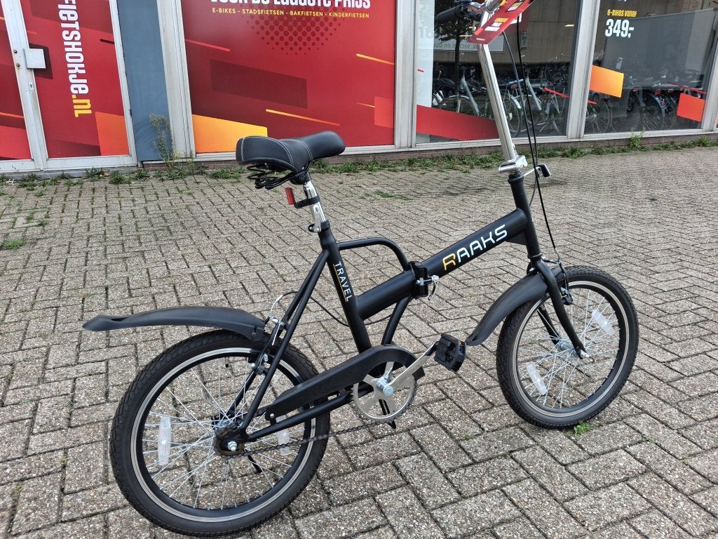 Fietshokje Beverwijk: Raaks Travel Vouwfiets NIEUW, Fietsen en Brommers, Fietsen | Vouwfietsen, Niet ingevuld, Nieuw, Ophalen of Verzenden