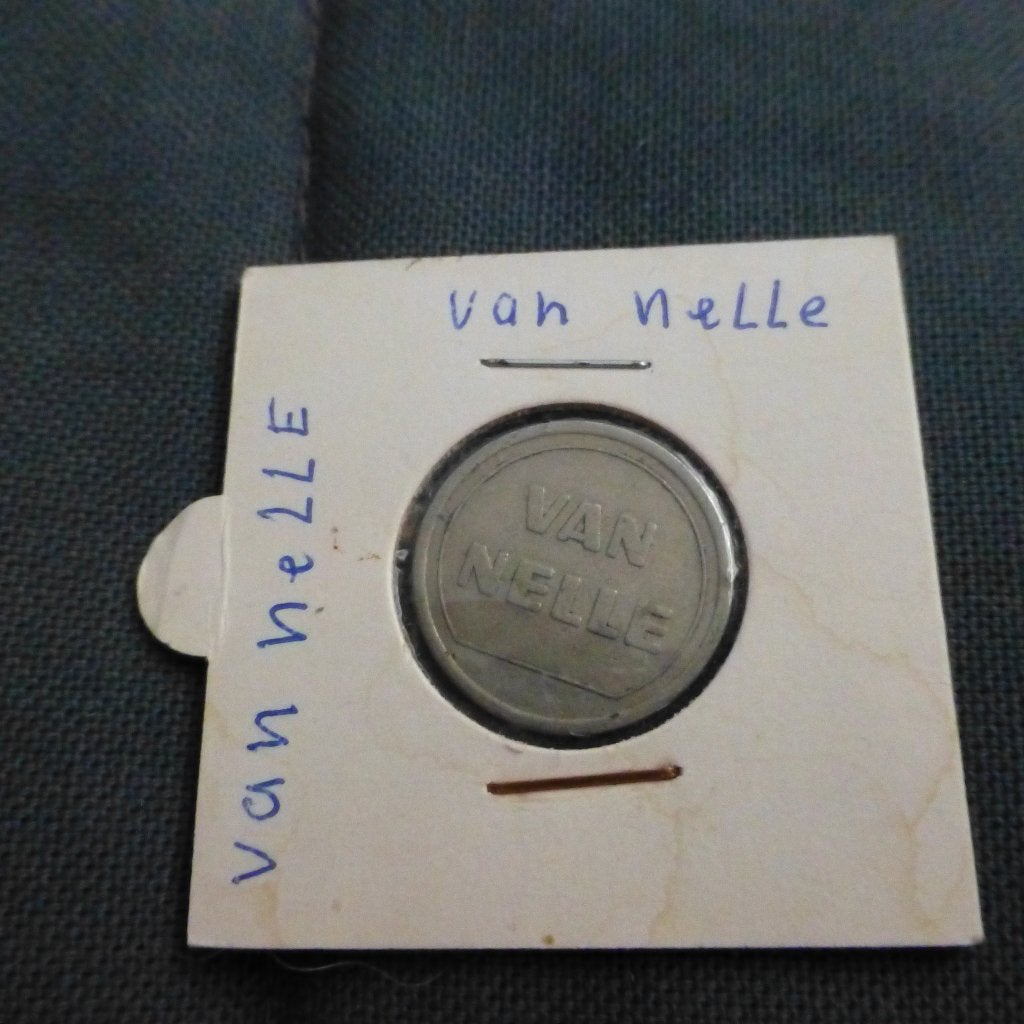 Koffie penning van Van Nelle, Ophalen of Verzenden, Overige materialen, Nederland