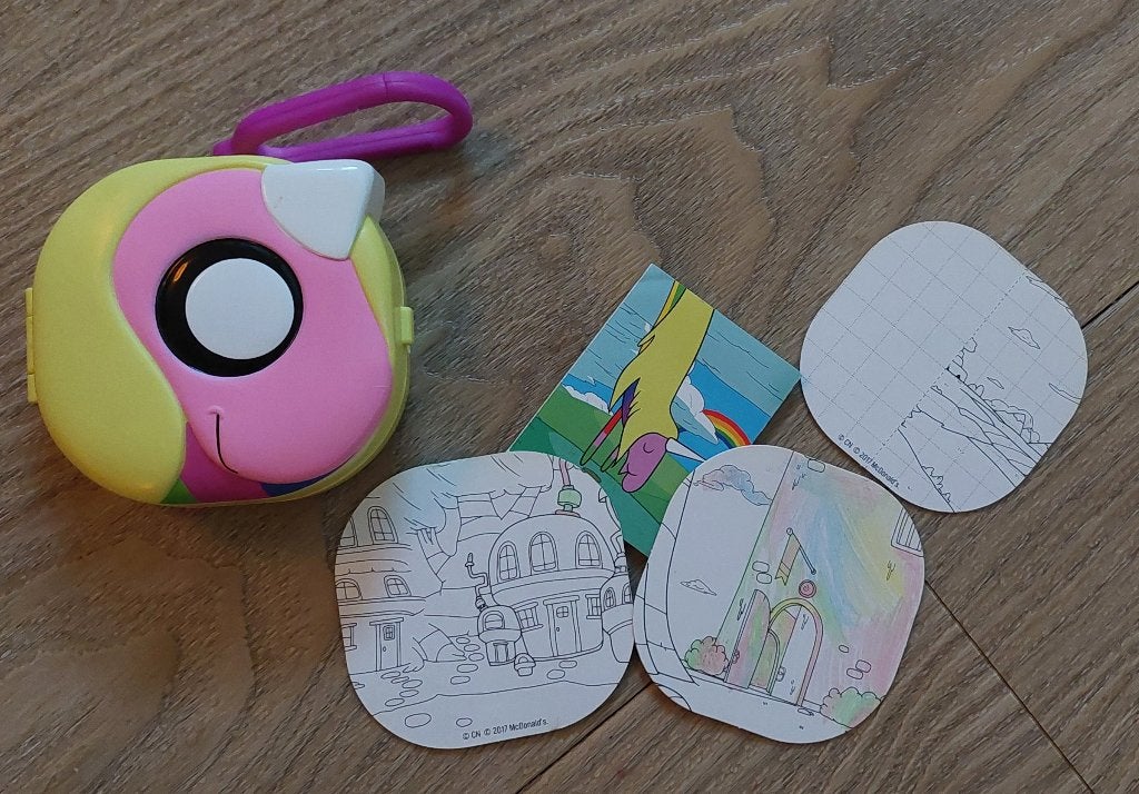 McDonald's Happy Meal Adventure Time - Lady Rainicorn(2017), Ophalen of Verzenden, Zo goed als nieuw