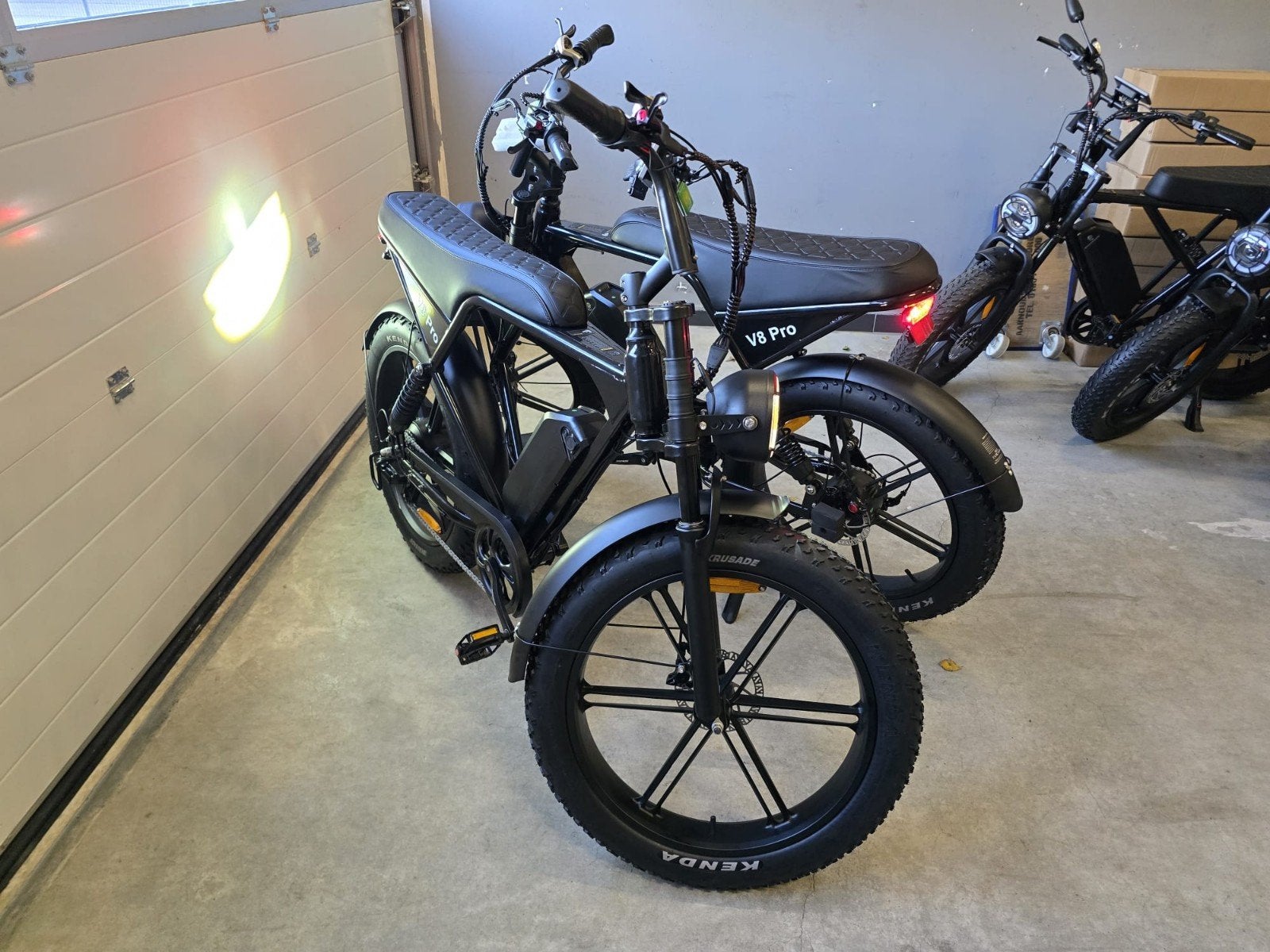 Fatbike V8 Pro Max XXL Hoge Zit 24inch Volwassenen
