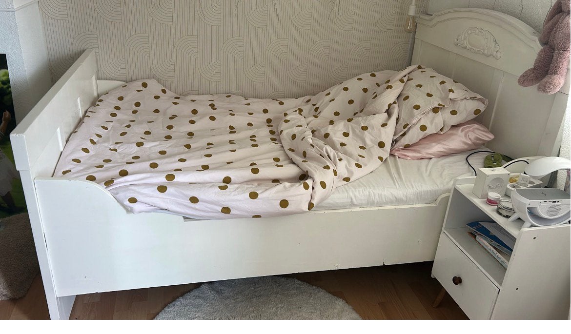 Twijfelaar meidenbed 120/200, Ophalen, 85 tot 100 cm, Gebruikt, Matras