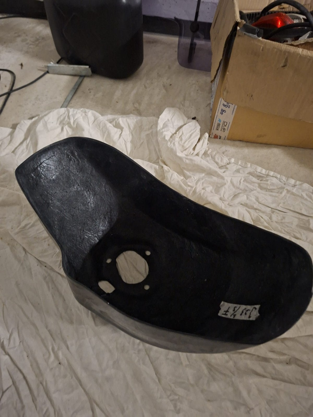 Vespa sprint  voorspadbord carbon nieuw, Ophalen of Verzenden, Nieuw