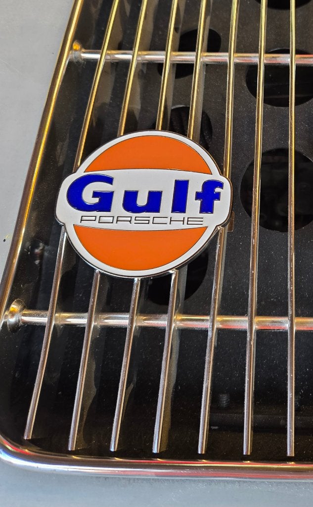Gulf Porsche badge, Ophalen of Verzenden, Nieuw, Lancia