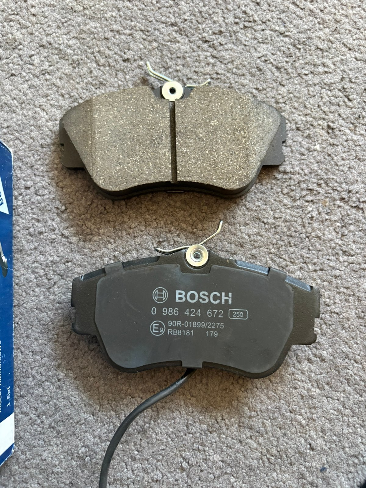 Bosch front brake pads for VW T4, Ophalen of Verzenden, Nieuw