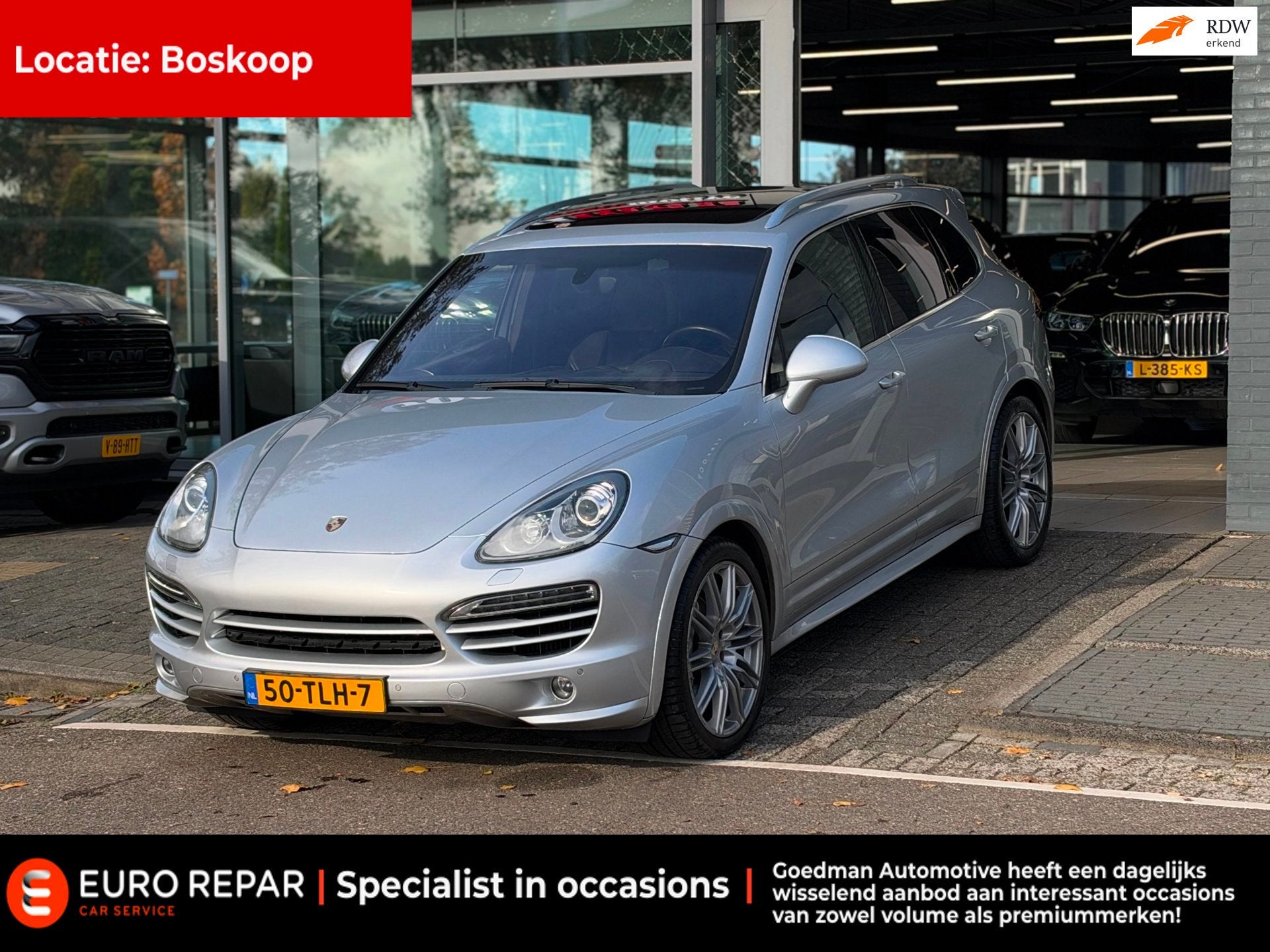 Porsche Cayenne 3.0 D NETTO EXPORT PRICE EX BPM!, Auto's, Automaat, Gebruikt, 255 €/maand, Verwarmde buitenspiegels