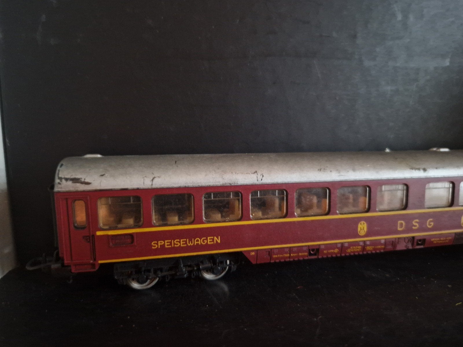 Lima Speisewagen DSG - Gebruikt, Gebruikt, Gelijkstroom, Wagon, Ophalen of Verzenden