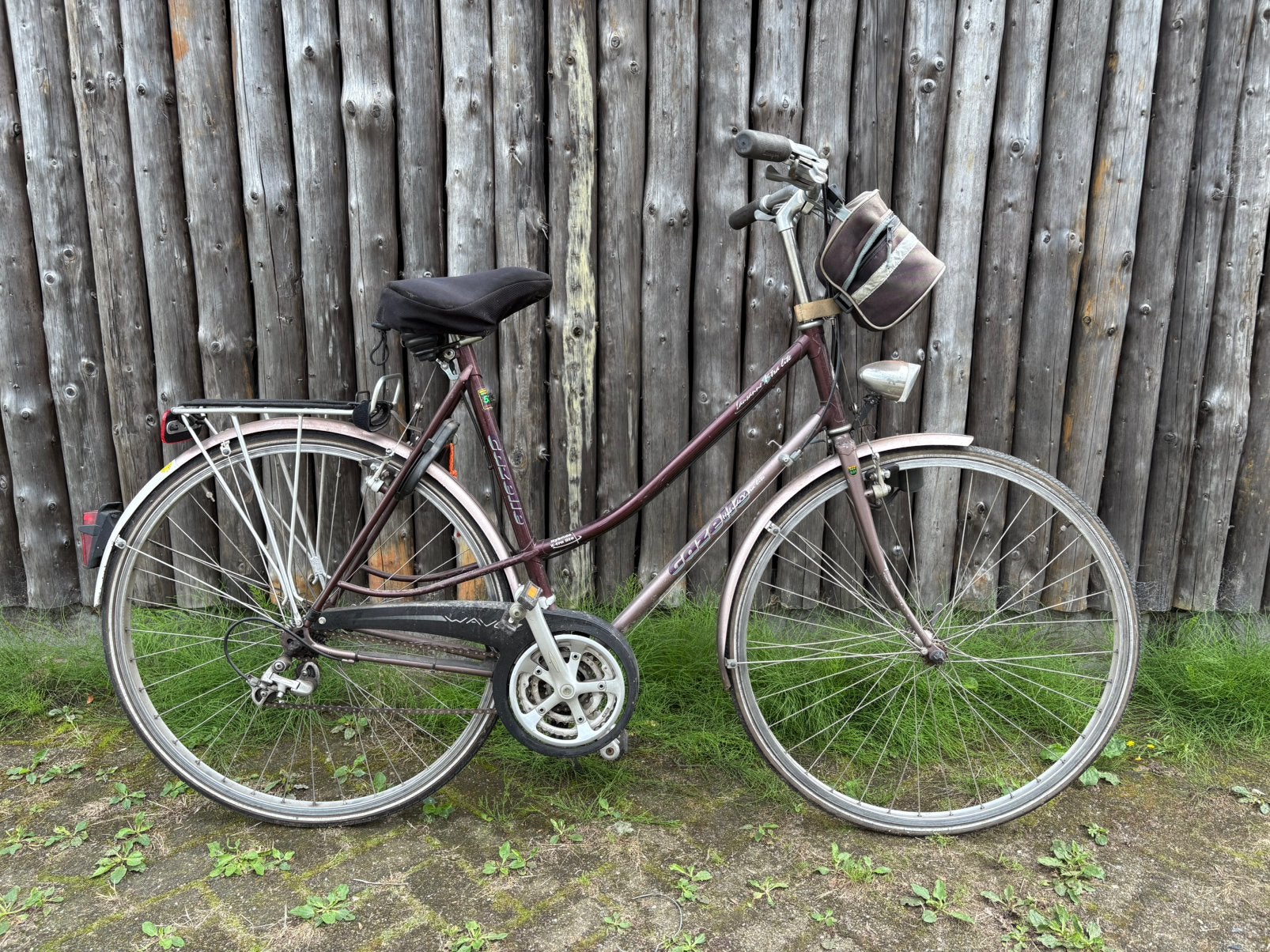 Gazelle dames toerfiets met versnellingen, Fietsen en Brommers, Minder dan 10 versnellingen, Zo goed als nieuw, Gazelle, 56 cm of meer