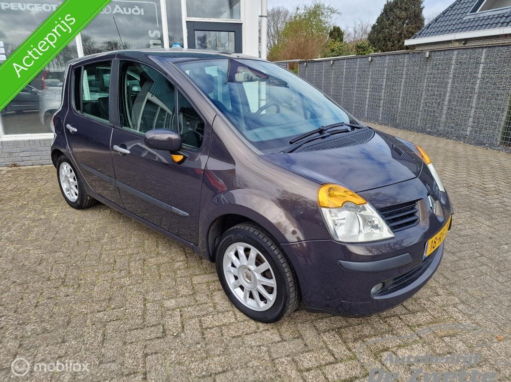 Renault Modus 1.4-16V Privilège Luxe Actie !, Auto's, Renault, Bedrijf, Te koop, Modus, ABS, Airbags, Alarm, Bochtverlichting