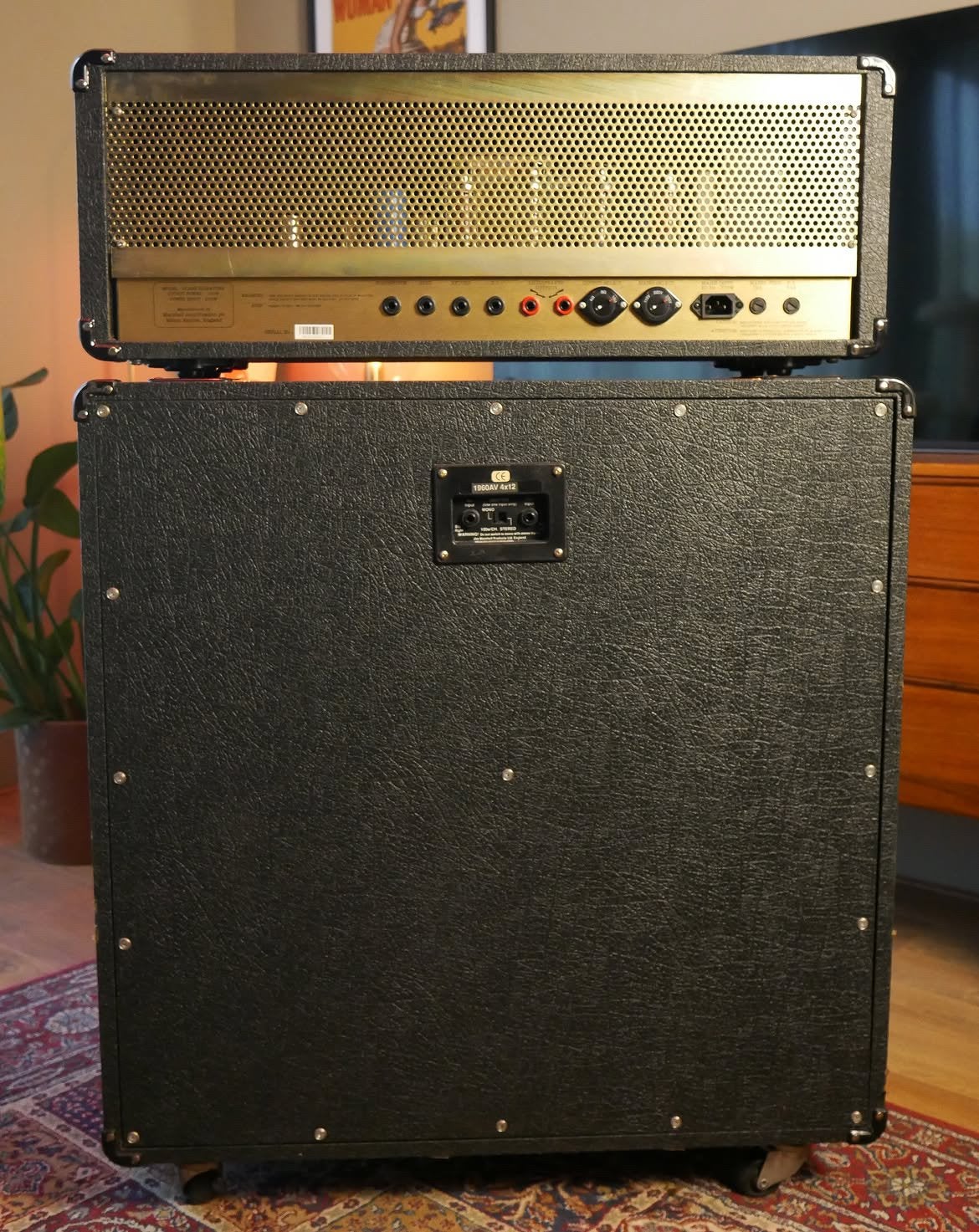 Marshall 2555SL JCM Slash Half Stack 100W (all original), Ophalen, Zo goed als nieuw, 100 watt of meer