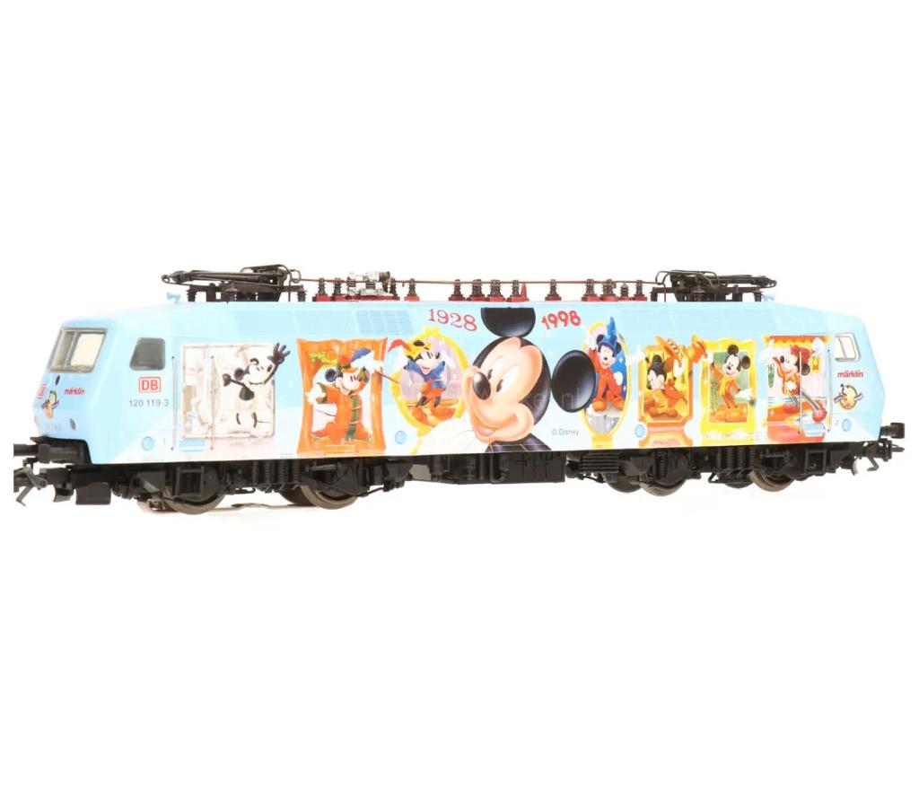 Märklin 37535 – E-lok BR 120 "Mickey Mouse" NIEUWSTAAT, Ophalen, Wisselstroom, Locomotief, Nieuw