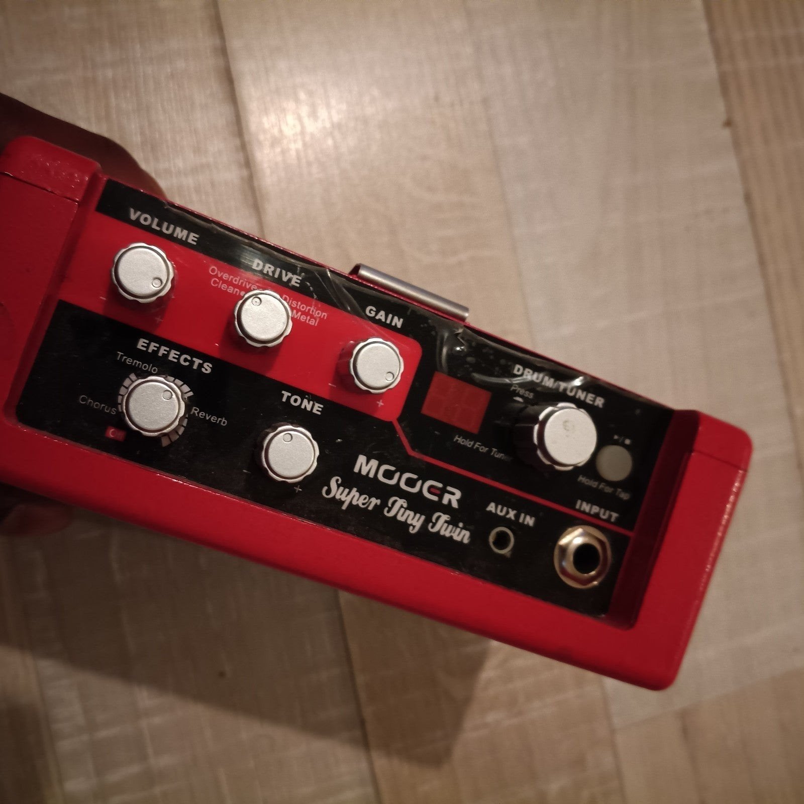Mooer Super Tiny Twin Multi-effect Gitaarpedaal, Muziek en Instrumenten, Ophalen, Gebruikt, Distortion, Overdrive of Fuzz