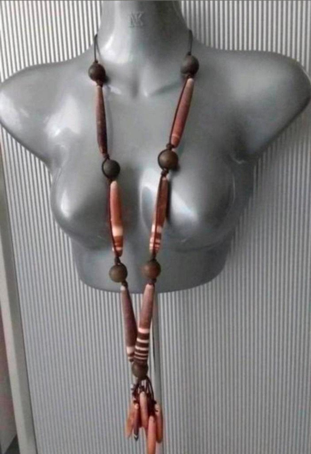 Manouk - set - ketting + oorbellen van schelp    -3=2 actie-, Sieraden, Tassen en Uiterlijk, Kettingen, Overige kleuren, Verzenden