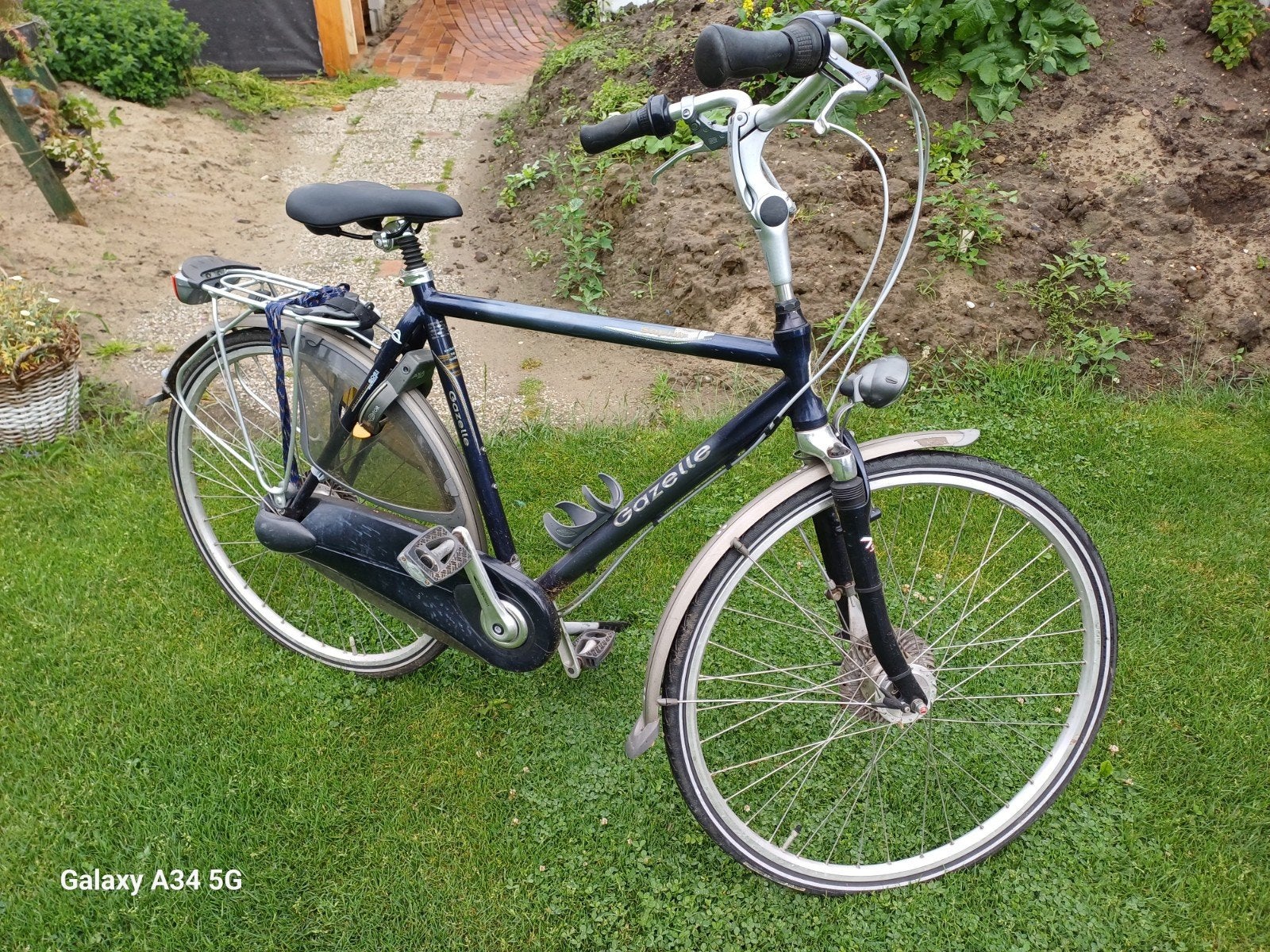 Gazelle Orange Herenfiets - 100% in orde, Fietsen en Brommers, Ophalen, Gebruikt, Gazelle