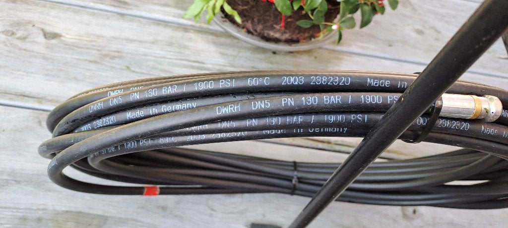 rioolslang voor kärcher, Ophalen of Verzenden, Zo goed als nieuw, Elektrisch, Kärcher