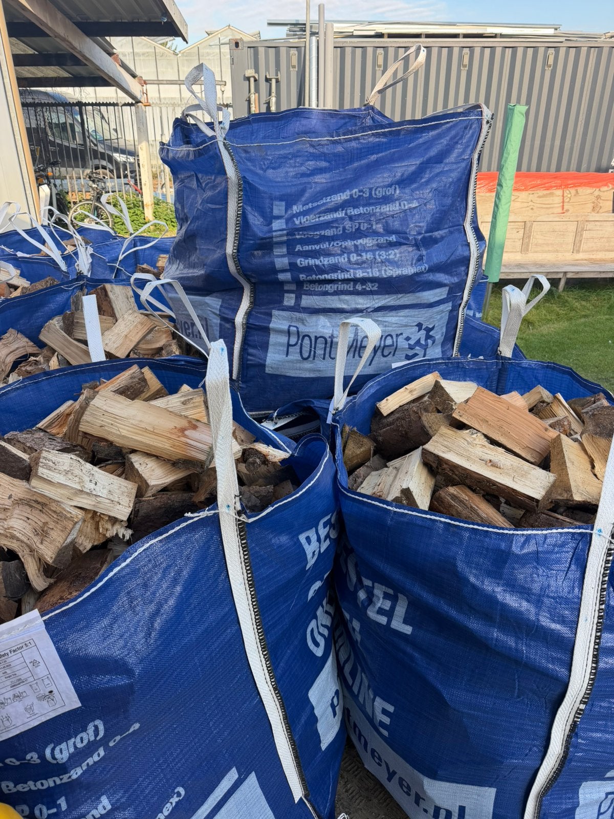 Openhaard hout, Tuin en Terras, 6 m³ of meer, Ophalen