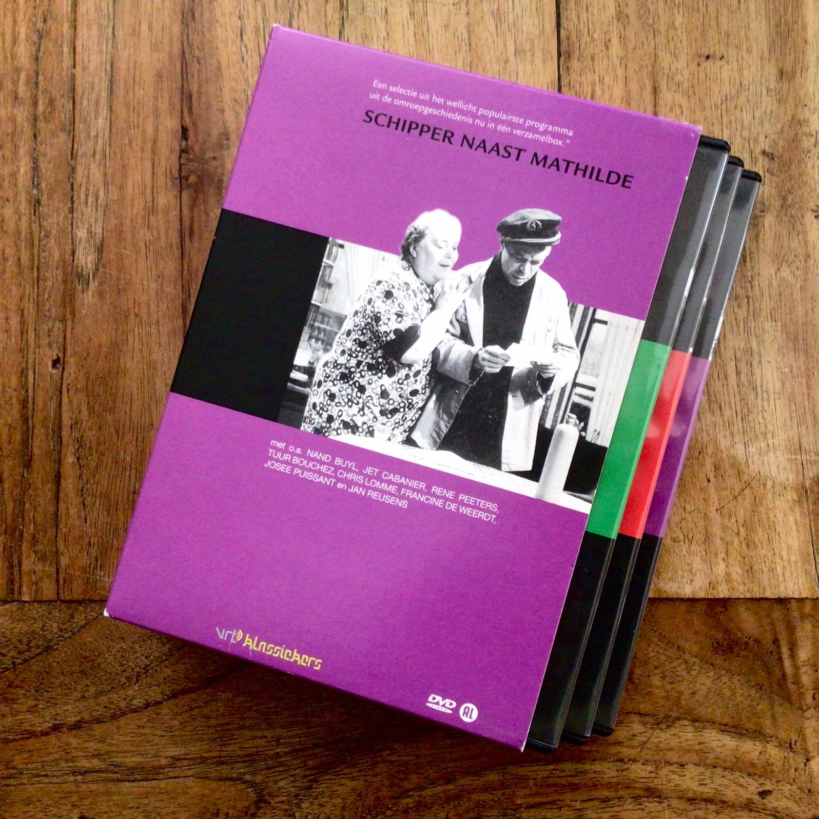 Dvd-box Schipper naast Mathilde    VRT.klassiekers, Alle leeftijden, Ophalen of Verzenden, Zo goed als nieuw