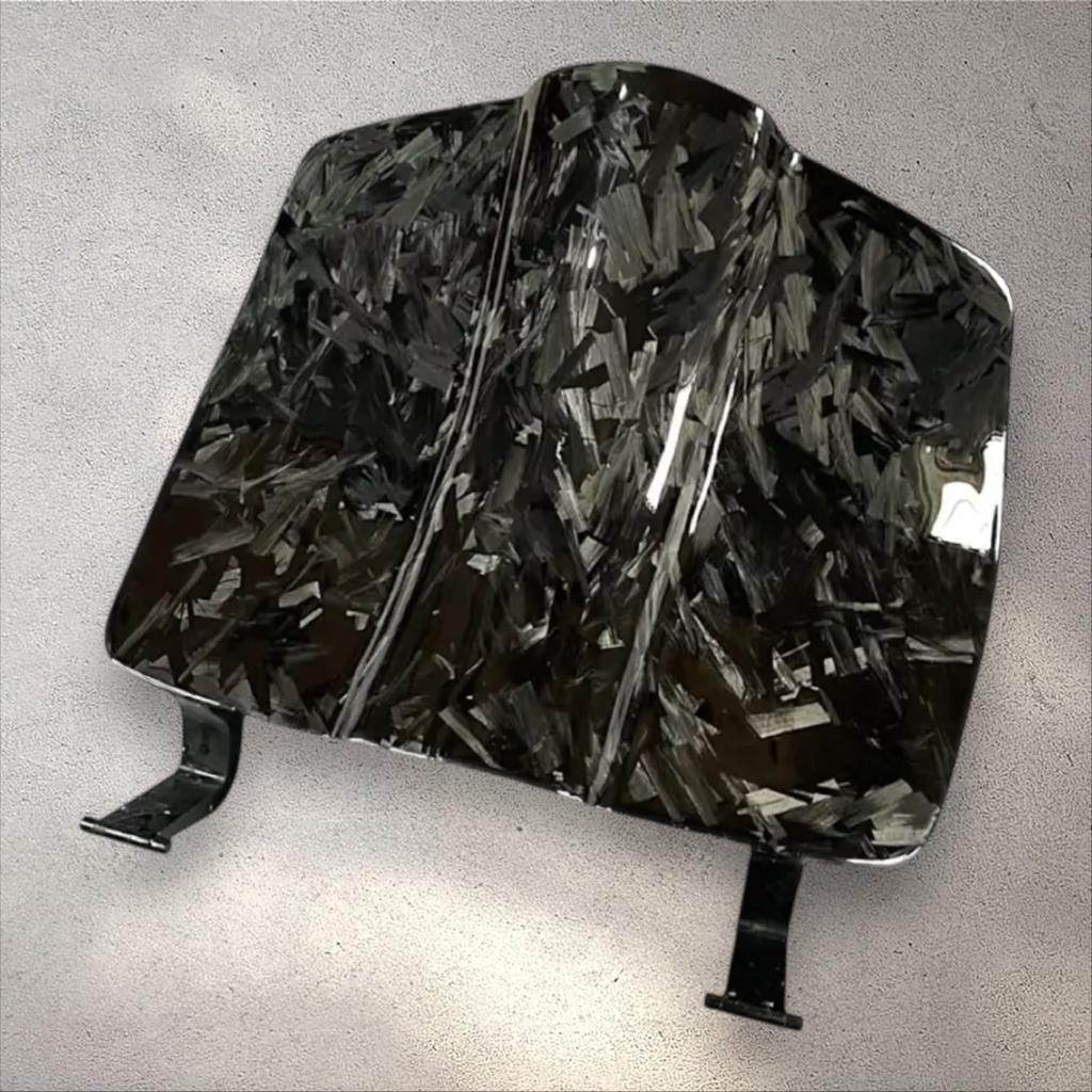 Forged carbon beenschild klep vespa sprint/primavera, Ophalen of Verzenden