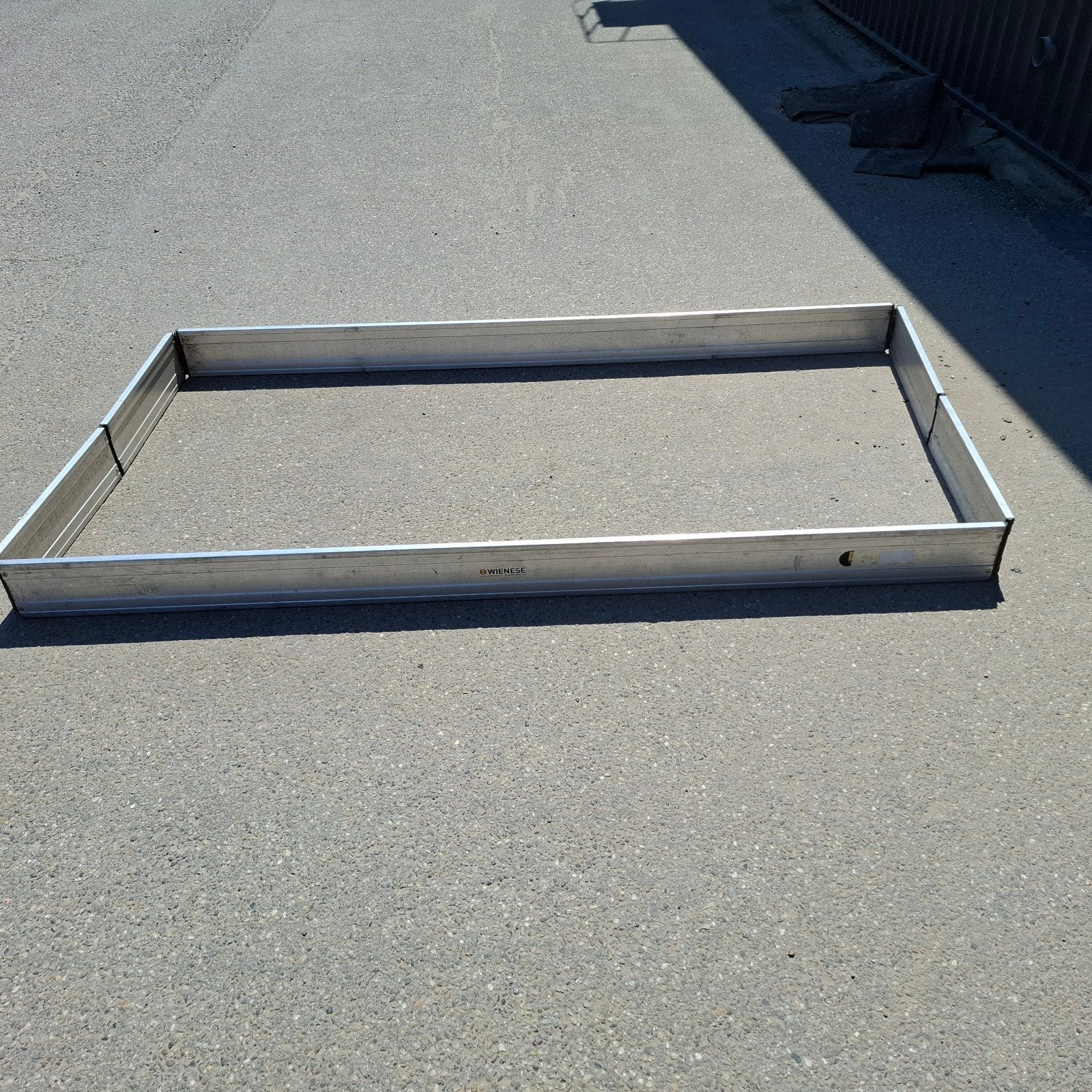 Euroscaffold Aluminium Kantplankset - L250xB135 cm, Ophalen of Verzenden