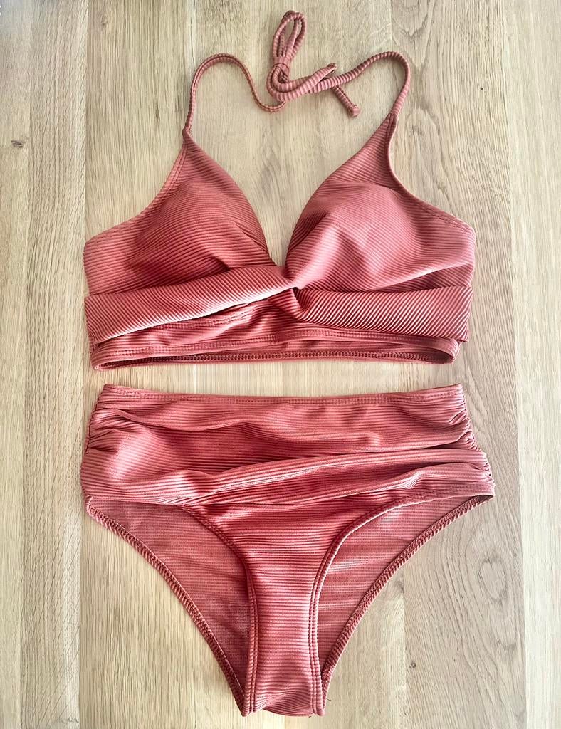 Bikini bruin mokka s nieuw, Kleding | Dames, Verzenden, Nieuw, Bruin, Badpak