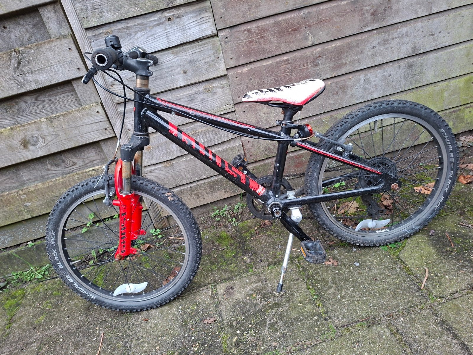 kinder fiets 22 inch, Ophalen of Verzenden, Gebruikt