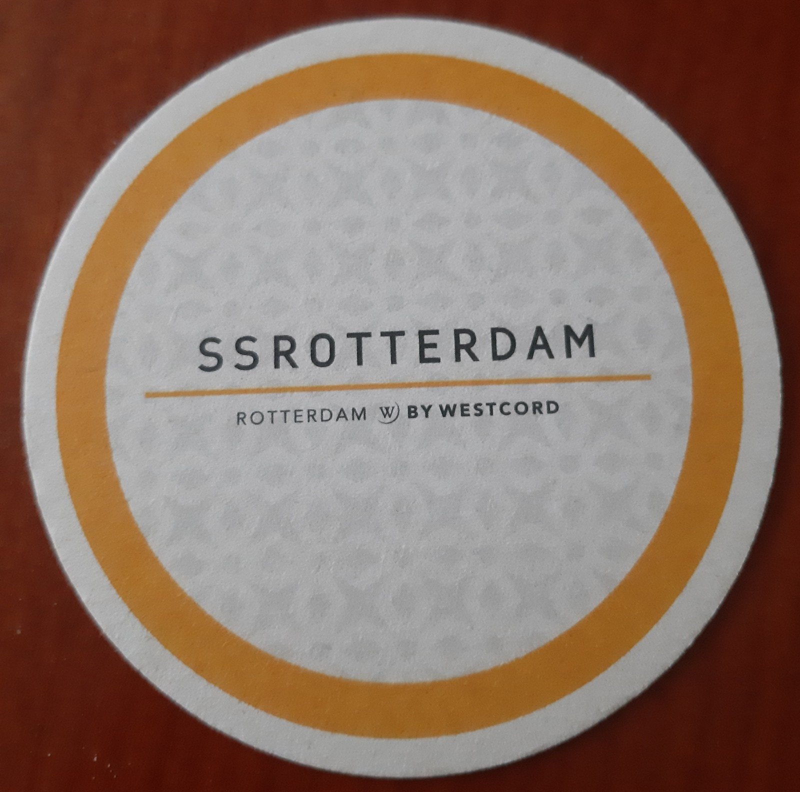 Heineken dubbel druk viltje SS Rotterdam, Ophalen of Verzenden, Zo goed als nieuw, Viltje(s), Heineken