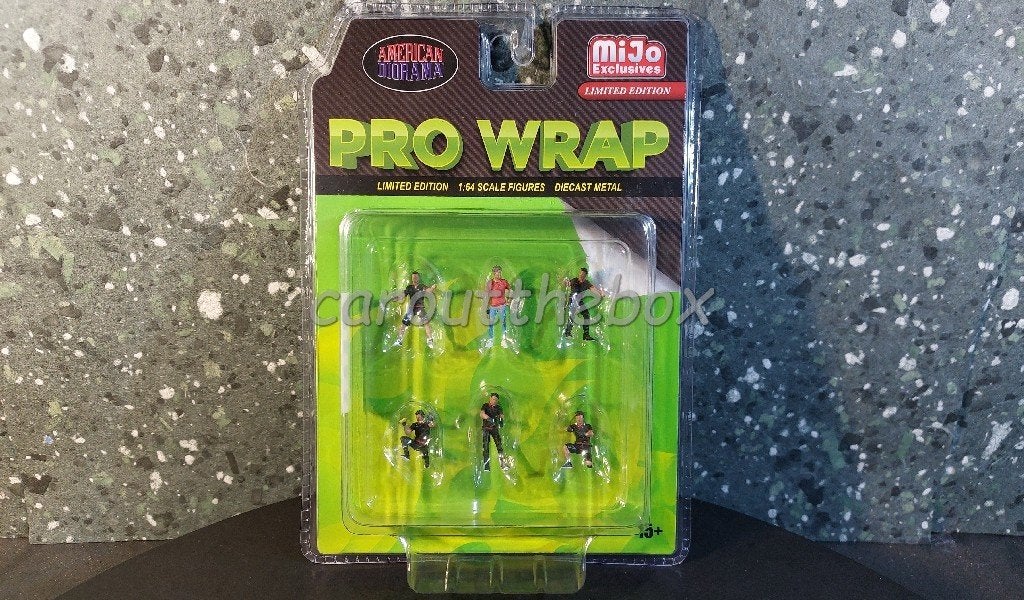 Diorama figuur Pro Wrap 1:64 Amer. diorama AD529, Verzenden, Nieuw, 1:50 of kleiner