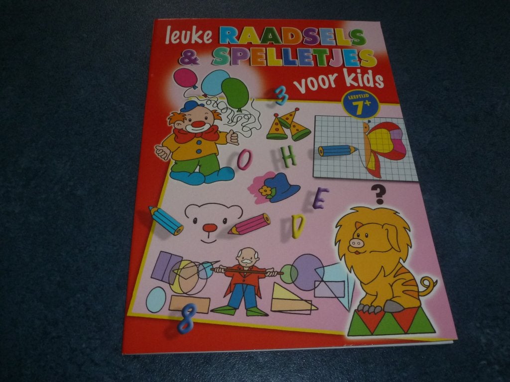 NIEUW 1 leuk raadsel en spelletjes boek voor kids, Ophalen of Verzenden, Nieuw, Non-fictie