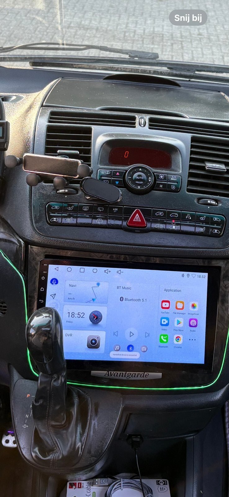 Radio Mercedes Vito/Viano, Ophalen of Verzenden, Zo goed als nieuw