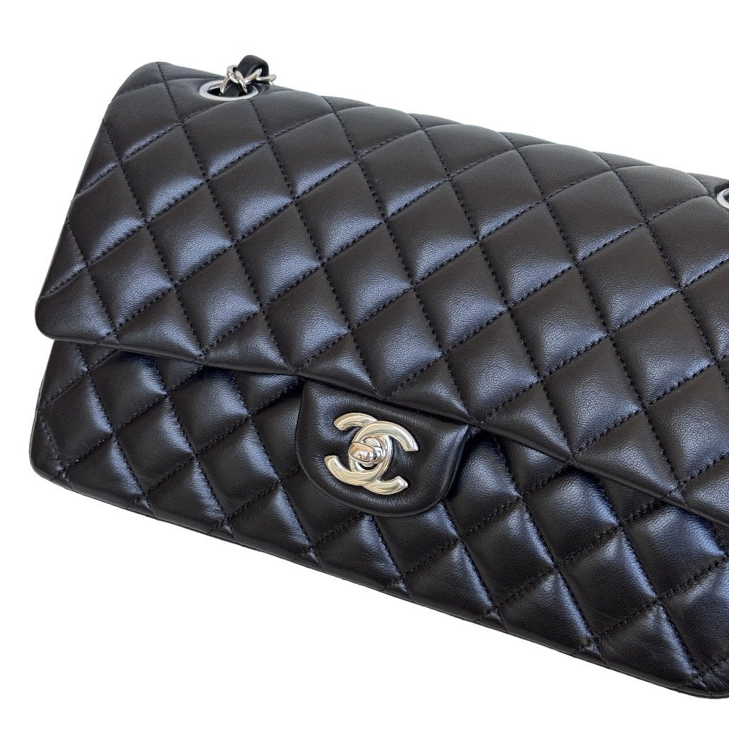 Chanel 11.12 authentiek double classic flap timeles 2.55 tas image 2