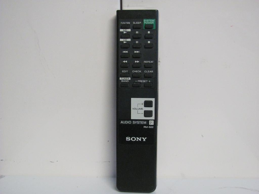 Sony audio system rm-s22, Ophalen of Verzenden, Zo goed als nieuw, Origineel
