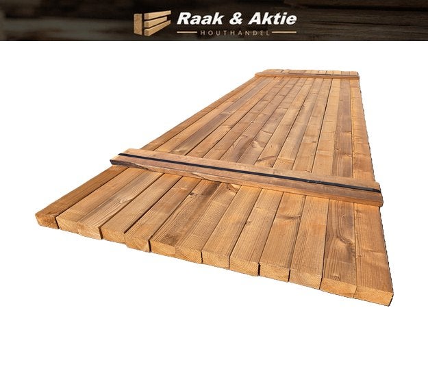 Thermowood balkhout 3.8x6.5 cm - nr: TB1