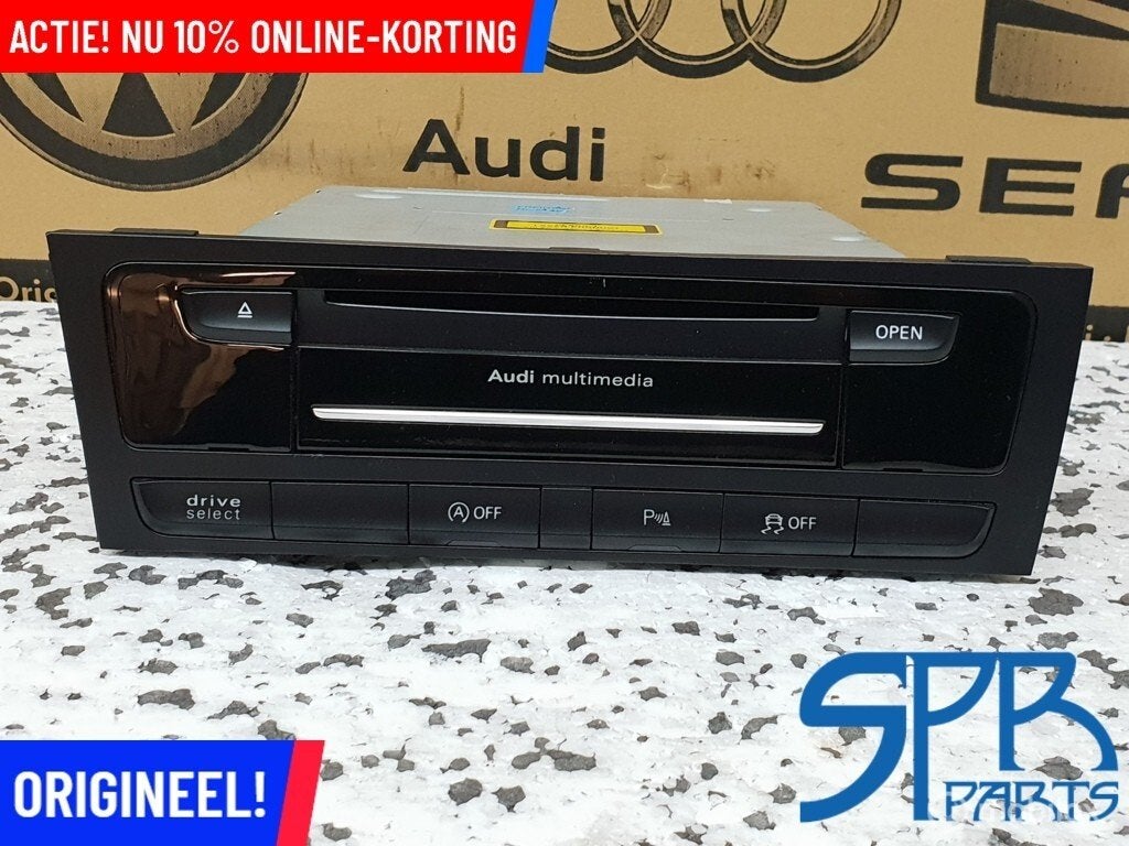 A4 A5 S4 S5 B8 Q5 Navi MMI 3G SD Multimediasysteem 8R1035652, Gebruikt, Ophalen of Verzenden