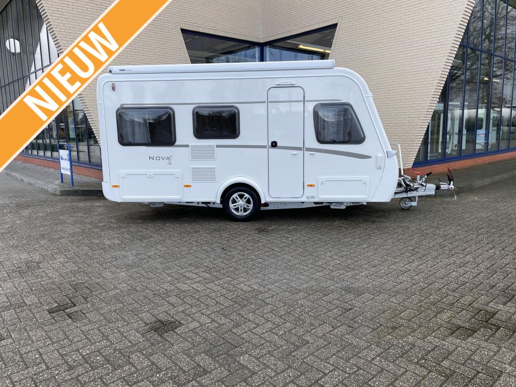 Eriba Nova Light 425, Caravans en Kamperen, Caravans, Standaardzit, Bedrijf, Tot en met 3, 4 tot 5 meter