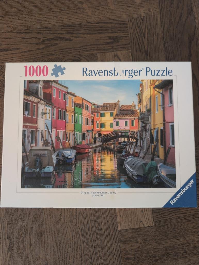 Ravensburger Legpuzzel 1000 stukjes - Venetië, Ophalen, 500 t/m 1500 stukjes, Zo goed als nieuw, Legpuzzel