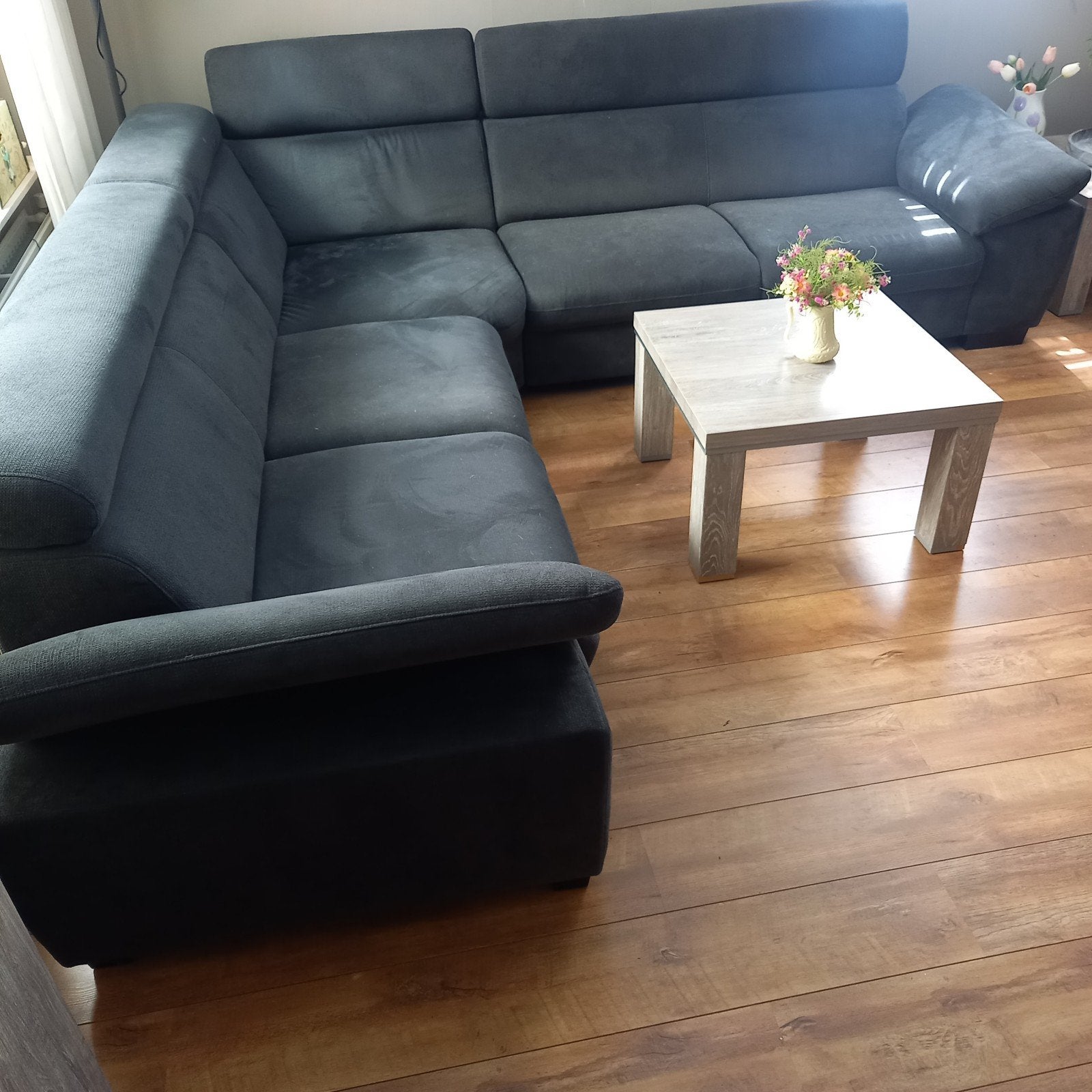 Complete Woonkamerset: Dressoir Kast, Eettafel, Bank & Stoel, Ophalen